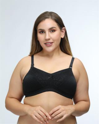 China 2021 QUICK DRY New Polyamide Fabric Solid Color Listing Radio Plus Size Maternity Bra For Women Breastfeeding for sale