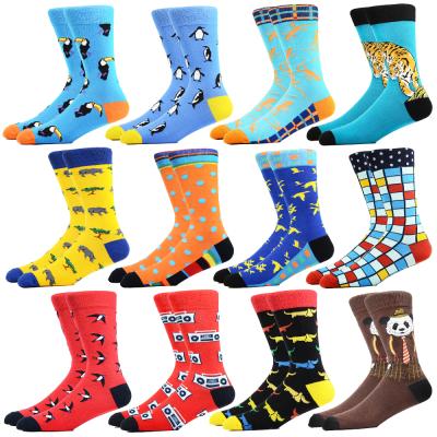 China Wholesale Fasion QUICK DRY Cotton Happy Socks Design Funny Women Sock Men Cartoon Patterned Socks Custom Logo for sale