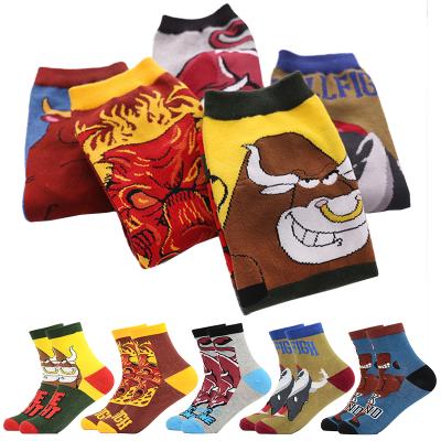 China 2021 QUICK DRY Spring Customized Ankle Socks Fashion Cartoon Personality Cotton Animal Socks With Logo for sale