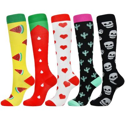 China Custom Professional Cycling Knee Compression Breathable Sports Socks China Men's Sock Wholesale for sale