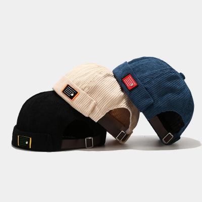 China JOINT Wholesale Men's and Women's Owners Hats Personalized Corduroy Young Dynamic Frame Custom Branded Hats for sale