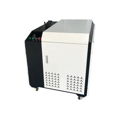 China Stainless steel fiber laser cleaning machine 1000W 1500W 2000W for rust oxide painting portable fiber laser cleaning machine for sale for sale