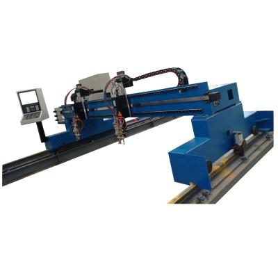 China Gantry Type Jinan Plasma Gas Cutter LGK 200A 300A 400A Metal Mild Steel Stainless Steel Plasma Flame Gas Cutting Metal Machine Price 2060 for sale