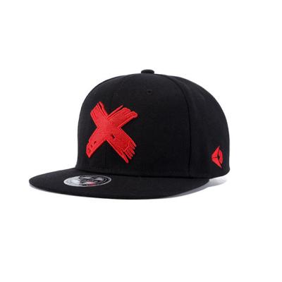 China COMMON Logo Snapback Cap Wholesale Fashion Custom Embroidery In Cheap Price Sport Hat Custom Color 6 Panel Hat Embroidered 100% Cotton for sale