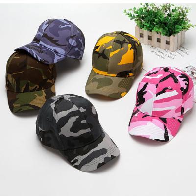 China Custom Cheap COMMON Logo Adjust Multifunctional Men 6 Panel Camouflage Fitted Pink Digital Camouflage Baseball Cap Hats For Promotion for sale