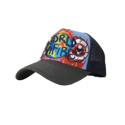 China COMMON CHINESE cotton 6-Panel lion dance Chinese style embroidery fashion baseball hat Amazon success summer eco-friendly for sale