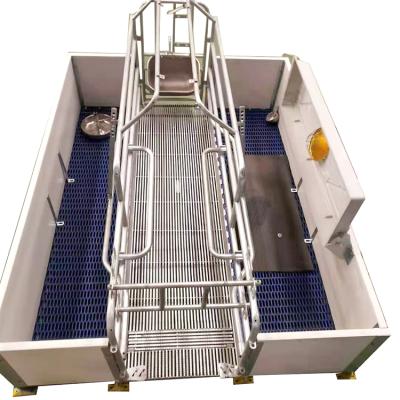 China Farms Wholesale High Quality Galvanized Used Pig Crate For Pig Farm Equipment for sale