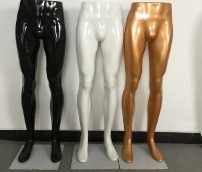 China Plus Size Cheap Plastic Male Mannequin Legs for sale