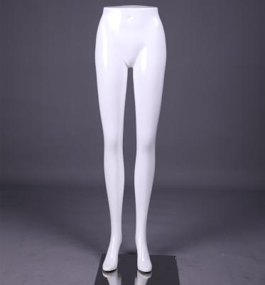 China Inflatable Plastic Cheap Plastic Female Male Half Half Leg Mannequin Trouser Leg Model For Display for sale