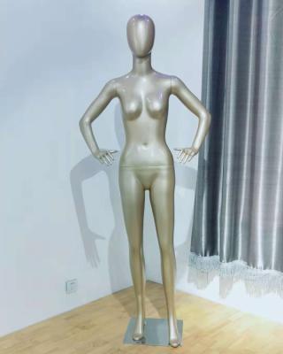 China Shop Size Plastic Female Mannequin Lifelike Body More Full Display for sale