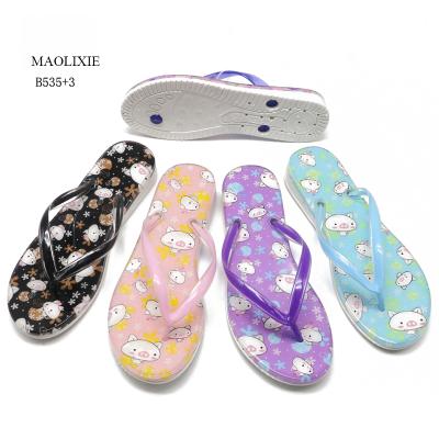 China MLXY Waterproof Plastic Slippers Freeze Mid Heel Making Summer Outdoor Beach Flip Flops For Women for sale