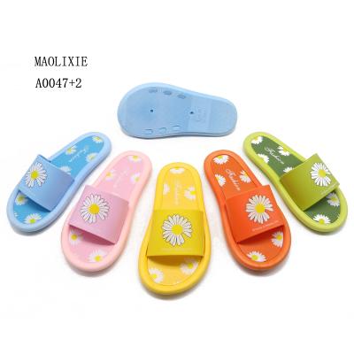 China Fashion Trend Colorful Ladies Customized Slipper Adult Home Outdoor Casual Slide Sandals For Girls for sale