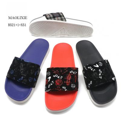 China Raincoat Made In China Lightweight Man Slide Slipper PVC Outsole Sandals Boy for sale