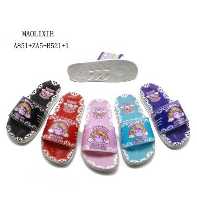 China MAOLIXIE new cute children waterproof baby slippers animal models lovely slide sandals in wholesale for sale