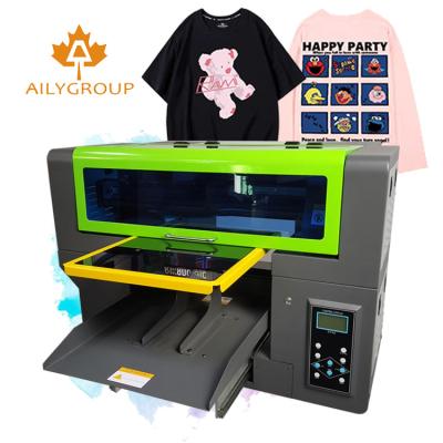 China Garment shops a3 size printer dtg a3 t-shirt printing machine with TX800 DX10 printhead for sale