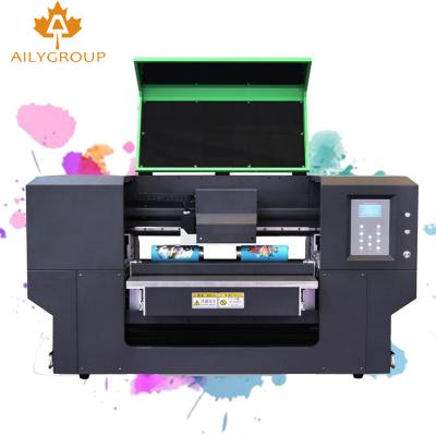 China advertising indoor outdoor uv flatbed printer digital cheap uv led flatbed a1 printer for flat materials for sale