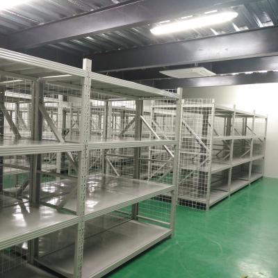 China Corrosion Protection Heavy Duty Lightweight Shelf Stores Industrial White Garment Racks for sale