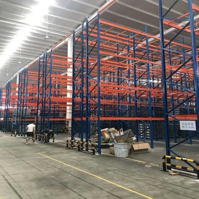 China HongLong Storage Stacking Racks Pallet Steel Metal Shelving Shelves Garage Warehouse Rack 2T for sale