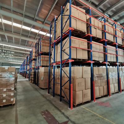 China Corrosion Protection Pallet Driver In Rack Heavy Duty Warehouse Storage Rack Pallet Rack System for sale