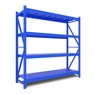 China Medium Duty Adjustable Corrosion Protection Storage Shelf / Warehouse Shelving for sale