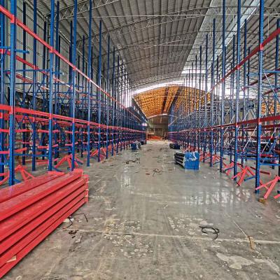 China HongLong Warehouse Loft Shelves Steel Storage Rack 1000*1500*1600 for sale