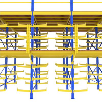 China HongLong Warehouse Pallet Rack Warehouse Racking Shelf Storage Goods Rack Organizer Base Plate 1000*1500*1600 for sale