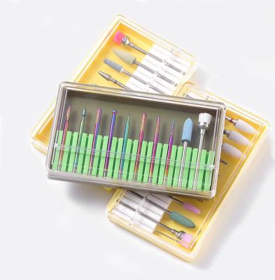 China 2019 Hot Selling Carbide Nail Bits Professional Nail Drill Bits E-File Nail Drill Bits Set DY1227 for sale