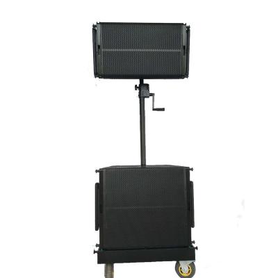 China NO Line Array Dual 10 Inch Dual Array Speakers Set Water Proof DSP Professional Built-in Active Line Array for sale