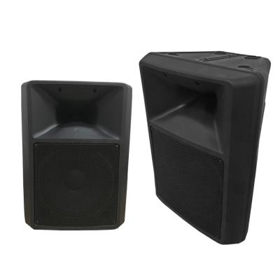 China Professional audio 12/15 inch empty box speaker available professional audio video empty live show box/concert/nightclub 12 inch speaker/bar speaker cabinet for sale