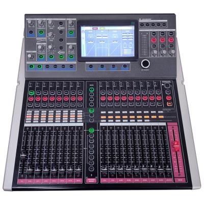 China Professional Built-in Digital Audio Mixer Touch Screen 20 Channel Studio Sound Card Mixing Console/Room Live Show for sale