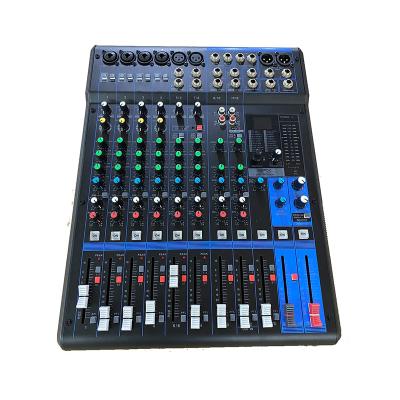 China 24 Sound Mixing Mixer Power Programming Mixer 12 Channel Console Professional Sound Mixer for sale