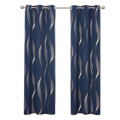 China Luxury Blackout Blackout 54*96 Window Curtain Living Room Blackout Curtains Blackout Window Curtains for sale