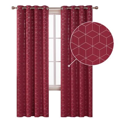 China Wholesale Curtains Blackout Blackout Patio Curtains Outdoor Living Room Printed Curtains for sale