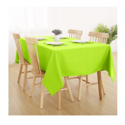 China Custom elegant waterproof rectangle tablecloth wedding tablecloth restaurant tablecloth for sale