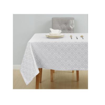 China Morrocco Table Cover Jacquard Waterproof Modern Tablecloth Wrinkle Resistant Spillproof Tablecloth For Dining Room for sale