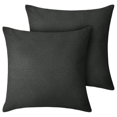 China Anti-Static Outdoor Patio Cushions Cushion Set Black Back Bed Cushion for sale