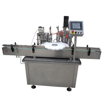 China China Hot Sale Manual Operation Beverage Plastic Viscous Bottle Glue Filling Capping Machine for sale