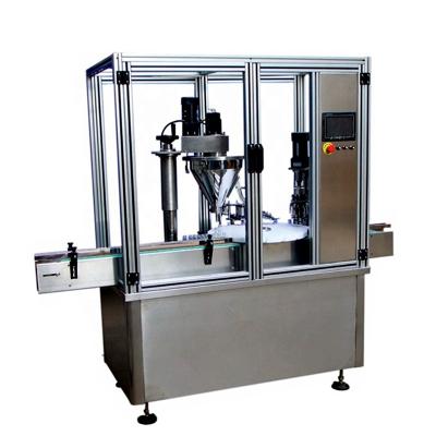 China Small Dose Chemical Automatic Powder Filling Capping Machine for sale