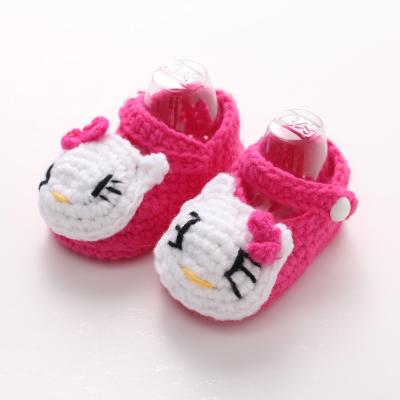 China Y-Z Crochet Baby Booties Unisex QUICK DRY Newborn Baby Shoes Newborn Unique Gift Knitted Baby Socks Shoes for sale