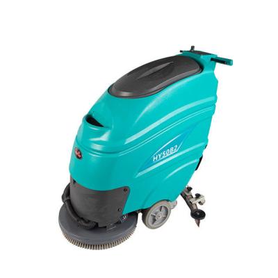 China Hotels scrubbing machine single disc cleaning machine mini walk behind  floor scrubber dryer for sale