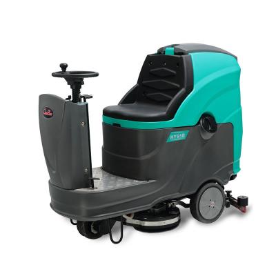 China Hotels cleaning equipment autonomous ride on floor scrubber 70l heavy duty and dryer machine for sale