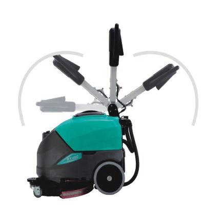 China Hotels scrubber dryer floor household cleaning  mini portable floor scrubber machine for sale