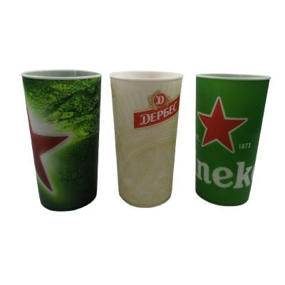 China New Customized Viable Design PP Color Plastic Cartoon Printing Eco Friendly Reusable Kids Cup Set for sale