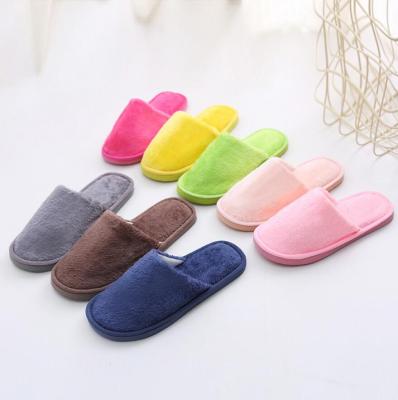 China Fashion Trend Men's Indoor Slipper Women's Plush Slipper Winter Warm Anti-skid Home Bedroom Cotton Wholesale Indoor Slipper for sale