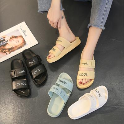 China New Fashion Cross Massage Women Slippers Girls Slippers Summer Flat Slipper Women Luxury Flat Sandals For Women for sale