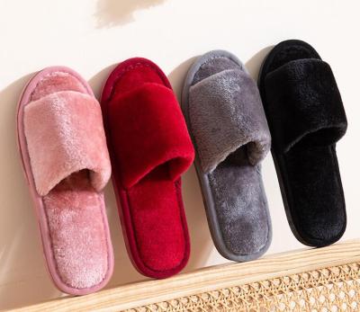 China Massage Fashion Hot Women's Down Slide Slipper Fur Slides For Women for sale