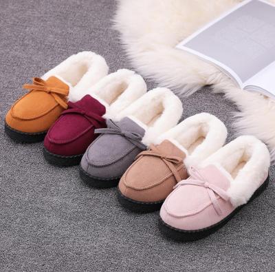 China Wholesale Environmentally Friendly Women Home Indoor Outdoor Winter Warm Snow Boots Floor Cotton Imprisonment Shoes for sale