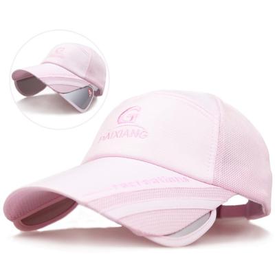 China breathable & Wholesale brim waterproof retractable floppy hat female summer sun fishing hat Korean version of the sun hat outdoor baseball cap for sale