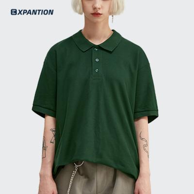 China Pure color fashion outdoor EXP anti-pilling 200gsm sleeve 200gsm polo shirt casual short polo shirts outdoor golf t shirts for men for sale