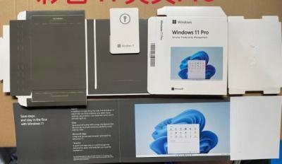 Chine Boîte en ligne de vente au détail de paquet de Dvd de pro clé d'activation d'OEM Windows 11 à vendre